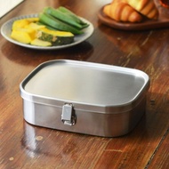 日本相澤工房 AIZAWA 日本製18-8不鏽鋼方形便當盒-1000ml