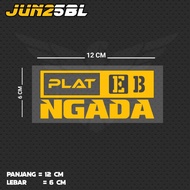 EB NGADA PLATE CUTTING STICKER JUN25BL NTT/