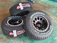 แม็กขอบ16 ประกอบยางปี 25 265/70R16 (4ล้อ)