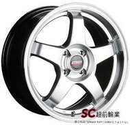 【超前輪業】全新鋁圈 DG SA15 15吋鋁圈 4孔100 5孔100 5孔114.3 高亮銀 VIOS FIT