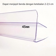 1m/2pcs Price Rail Label Harga Pop Card Price Tag Gondola Label Rak Minimarket Label Display Harga S