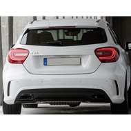 W176 `13 A45 Style Rear Bumper W/Diffuser