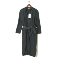 AURALEE 17SS Made in Japan Washed Linen No Color Coat A7SC04LP 0 Black Outerwear [Pre-owned] [AURALE