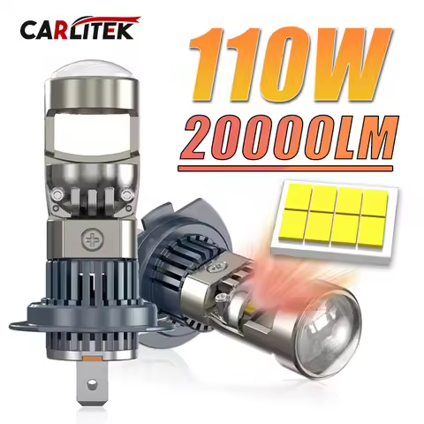 H7 Bi Led Canbus 1:1 LED Projector Wireless Led Lens Plug and Play Mini Projector Lens Car Headlight