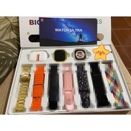 【Local shipment】Xiaomi 10 In 1 Set Ultra 2 49mm Screen Sport Fitness SmartWatch 9 With Earphones I20