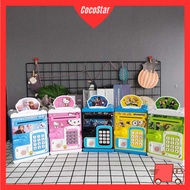 CocoStar Cartoon ATM Machine Toys Piggy Bank Tabung ATM Password Safe Box Cash Box ATM Kids Toy