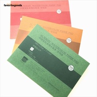 FAVORITEGOODS Watercolor Paper Block, 32K 16K 8K 300g Watercolor Sketchbook, High Quality 20 Sheets 