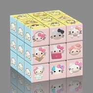 Hello Kitty Kuromi Melody Cube Creative Educational Decompression High-value Casual Toys Intelligenc