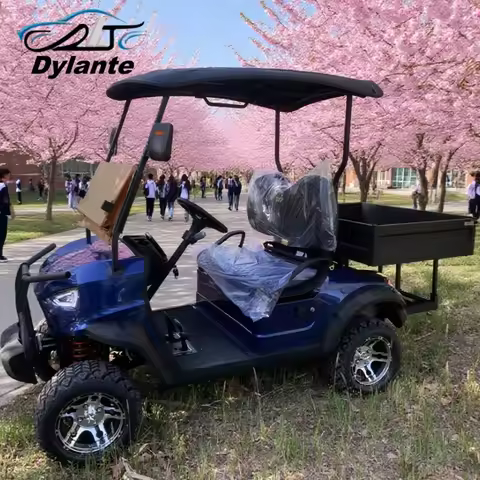 Electric Golf Cart Hunting Carts Lithium Battery 2-10 Seat Carts Beach Off-Road Vehicle With Front B