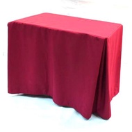 Prayer table cloth and banquet table size 60W  x90L x 75H cm