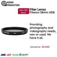 Filteron 58mm ND8 Filter