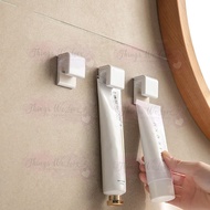 [SG SELLER] [FREE SHIPPING] Toothpaste Holder Hook Hanger Grip Gripper Easy Home Organization Stick On Bathroom Toilet