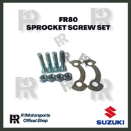 SUZUKI FR80 Sprocket Screw Sprocket Bolt Screw Set Set Complete Durable