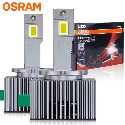 OSRAM D3S LED 45W D1S LED Headlights Bulbs Canbus 9570 CSP 6000K Diodes Auto Car Lamp 1:1 Xenon HID 