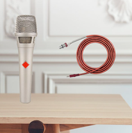 全城熱賣 - 直播話筒麥克風E300電容麥克風聲卡電腦台式手機全民K歌錄音手持（105銀）