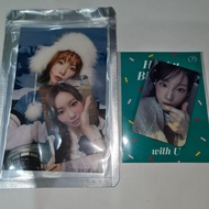 SNSD GIRLS GENERATION ALBUM PHOTOCARD FANSIGN TAEYEON PHOTOCARDS INVU SMCU BIRTHDAY CARD SEALED