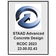STAAD Advanced Concrete Design RCDC 2023 FULL VERSION | LIFETIME USE | COMES IN A USB FLASH DRIVE