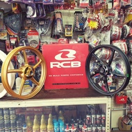 RACING BOY RCB SPORT RIM SP522 SUZUKI BELANG/SATRIA GOLD&amp;MATT BLACK 100%ORIGINAL RCB