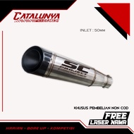 RACING SC S1 Project Muffler Exhaust