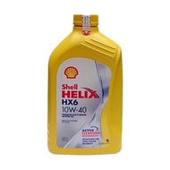 Terlaris Oli Shell Helix HX6 SAE 10W-40 Oli Shell Mobil HX6 Oli Shell HX6 Motor 1Liter Original Term