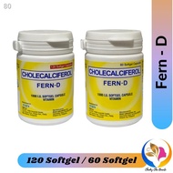 ready to ship✈﹍☫I-fern Fern-D Softgel Vitamins