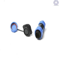 INTU SP17 IP68 Waterproof Connectors Circular Socket 17mm 2Pin 3Pin 4Pin 5Pin 7Pin 9Pin Multipole Pl