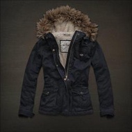 Hollister EL Porto Beack 深藍軍裝外套 - L size