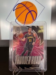 2023-24 Panini Mosaic Trae Young Thunder Road No.11