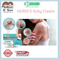 READY STOCK HURIX'S Itchy Cream (6gm) - relieve skin itchiness Kegatalan Kulit Exp:11/2027 好力祛痒软膏
