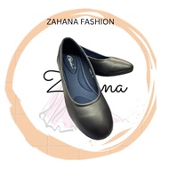Women Formal Shoe/Black Shoe/Kasut Perempuan PVC/Kasut Kerja Hitam/Kasut Sekolah PVC