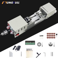 Bijtels Lathe Metal Woodworking Miniature Mini Wood Lathe Wood Centerlath Machine Metal Lathe With Power Carving Cutter