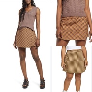 BP. N*rdstrom Plaid Mini Skirt / Check Mini Skirt / Women's Mini Skirt