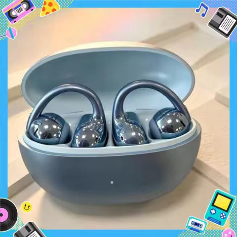 NEW Baseus Bowie MC2 S Open Ear Bluetooth 6.0 Clip on Sports Earbuds 4-Mic AI Clear Call 50H Playtim