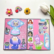 Sổ búp bê giấy tiệm làm tóc Avatar world