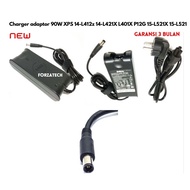 Charger Adaptor Casan 90W Laptop XPS 14-L412z 14-L421X L401X P12G 15-L521X 15-L521 New Warranty 90 D
