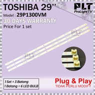 TOSHIBA 29 Inch 29P1300VM LED Backlight TV / Lampu TV 23P1300