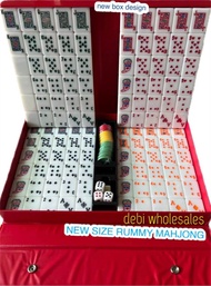 Rummy Lami Gin Rummy Mahjong 麻将 4 players full set 拉米 拉美 麻将机 Rummy 扑克麻将