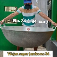 Wajan Kuali Ukuran Besar Jumbo No36 No 34 No 30 Wajan Paling Jumbo Kuali Kancah Katel Besar