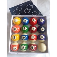 2 inch billiard ball set for junior size billiard table /bola sa mesa ng maliit na bilyaran