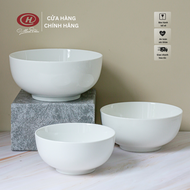 Bát Tô Trắng Trơn Kiểu Hàn Quốc 20cm - TH08 - Sứ Minh Châu