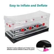 Big Size Mushroom Monotub Kit-Inflatable Mushroom Grow Bag With Plugs Filters For Fresh Air Exchange Garden Mushroom Grow Kit