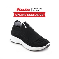 (Online Exclusive) Bata บาจา รองเท้าผ้าใบแบบสวม เทคโนโลยีลดกลิ่นอับ ระบายอากาศได้ดี ผ้าถัก ผ้าknit สำหรับผู้หญิง รุ่นInfinit สีดำ 5806003 สีชมพู 5805003