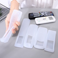 Anti-fall Transparent Silicone Remote Control Cover Air Condition Remote Control Case Holder Dust-proof Cover Protective Case