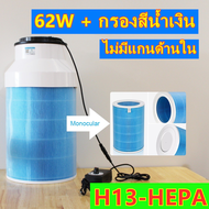 62W เงียบพลังงานสูง HEPA xiaomi air purifier for home เครื่องฟอกอากาศ diy เครื่องฟอกอากาศในห้อง พัดล