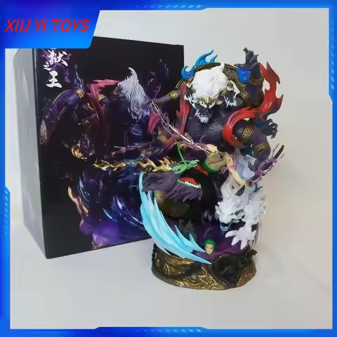 One Pices Roronoa Zoro 9 Swords Action Figurine Anime Character Handheld Model Desktop Ornaments Col