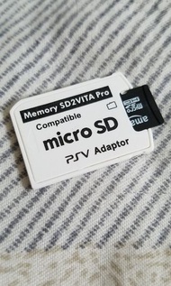 (限郵寄-包郵)PSV VITA SD2VITA 5.0 可彈出新版 用MicroSD/TF 取替原本記憶卡
