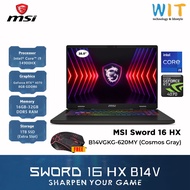 MSI Sword 16 HX B14VGKG-620 (Intel Core i9-14900HX/16GB-32GB RAM/1TB SSD/16.0" QHD+240Hz/RTX4070 8GB