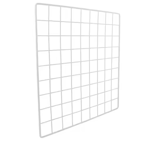 Iron Wire Photo Grid Wall Decor Sturdy Metal Grid Panel for Kindergarten Supermarket Wall Storage Di