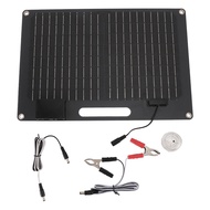 【VARSTR】20V Solar Panel, Lightweight And Portable 80W Monocrystalline Solar Panel