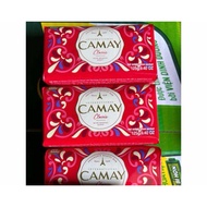 Camay Bath Soap Black, Red - 125g